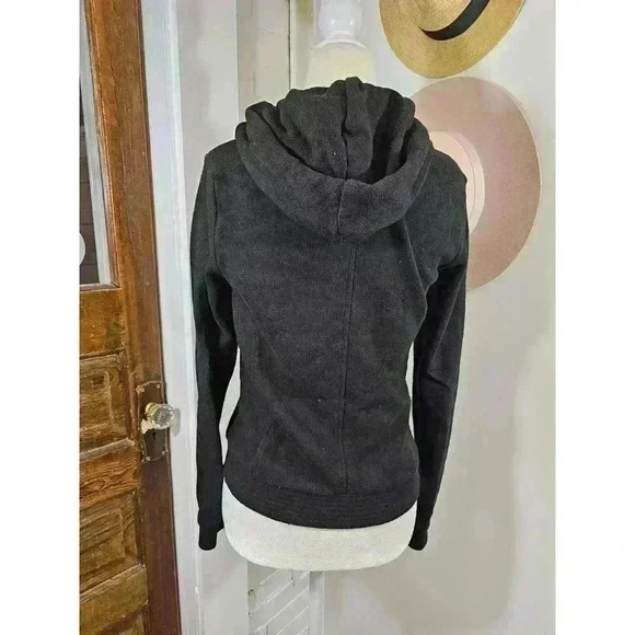 Sound & Matter Women's Small Black Moto Jacket with Detachable Hood - Picture 2 of 7